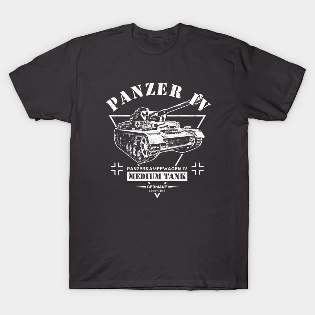 Panzerkampfwagen IV T-Shirt by Military Style Designs